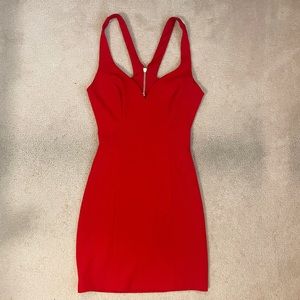 B. Darlin Red Bodycon Mini Dress